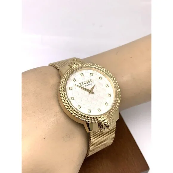Versus by Versace Women\'s Watch VSPLK1724 Quartz Gold Tone Stainless Steel 38mm Versus by Versace Women main image 2